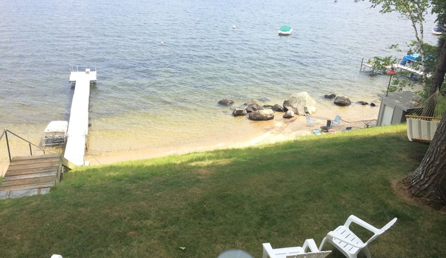 Breathtaking Views, Amazing Waterfront Lakehouse, 100' of Private Sandy Beach!