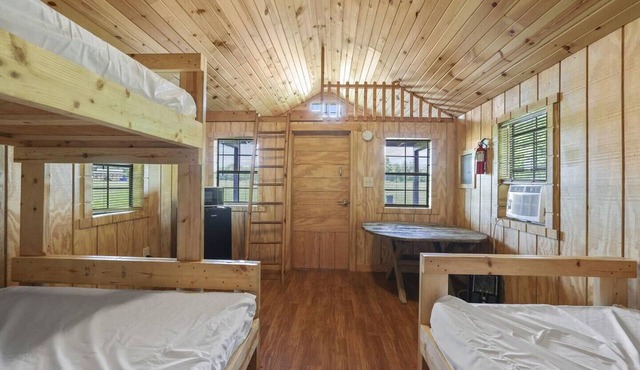 Buckeye Rustic Cabin at Hocking Hills + Largest Bounce Castle