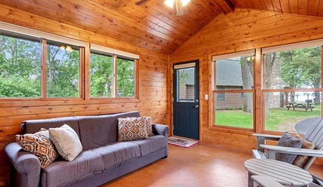 Cabin Retreat Steps from Gull Lake