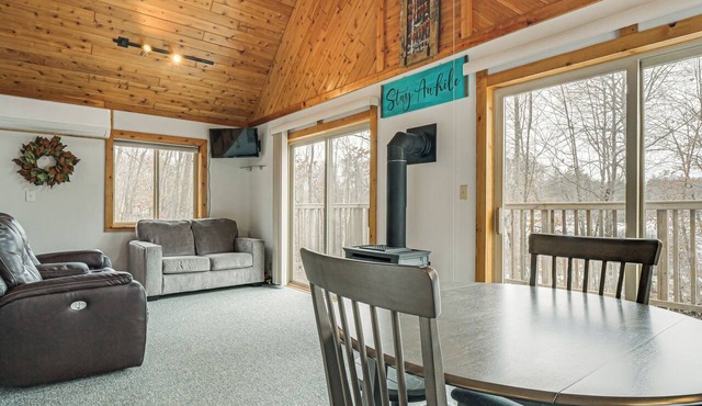 Cabin w/Boat Dock on Potato Lake: Pets Welcome!