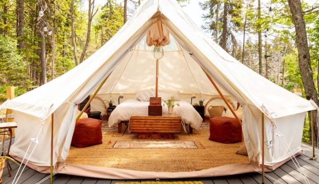 Camp In Nature with a Bit of Style on Vinalhaven Island, Maine