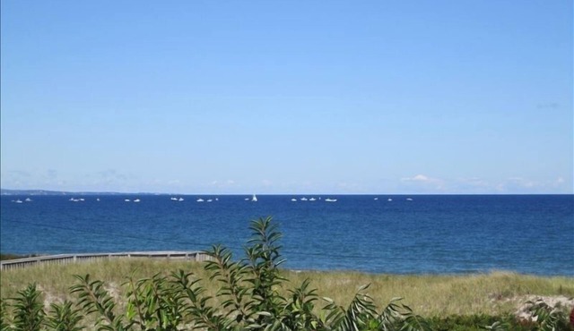 Cape Cod Dune Cottage Spectacular Ocean Views, over the dune to a private beach