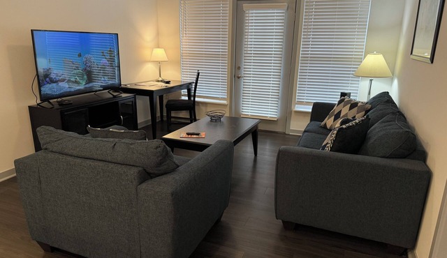 Charming 2-bedroom apartment with fitness room, WiFi in brilliant Dublin.