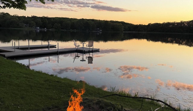 Charming 3-bedroom house perched on Lake Bijou, the Belle of Bijou.