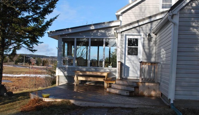 Charming Shipbuilder's House Located on the Coast of the Mighty Bay of Fundy