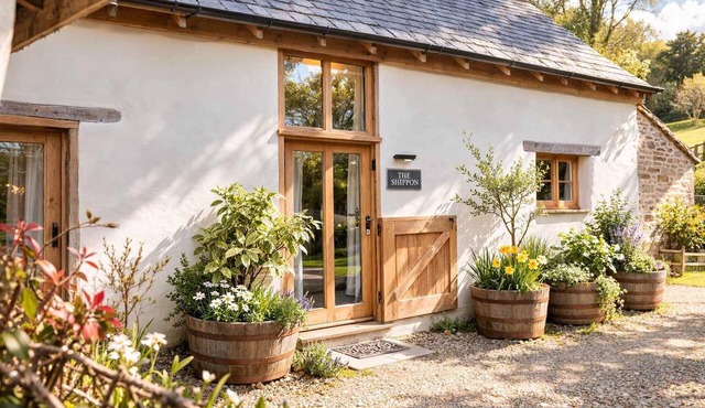 Coastal luxury barn Saunton, Croyde EV/Dogs