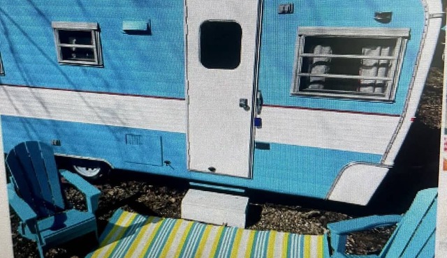 Colorful Vintage Airstream Great for Adventure Lovers in Indiana