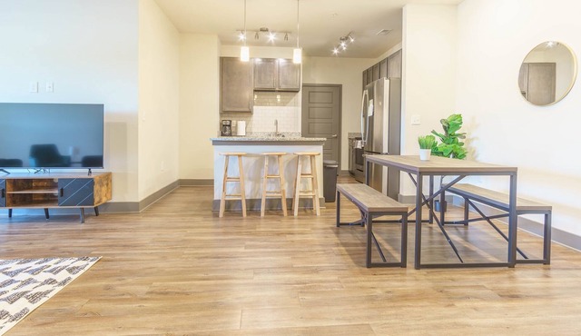 Contemporary 2BR Suite | Pool, Parking + Gym A
