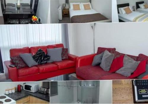 Contractor Accommodation Free Parking WiFi Near Worksites - 2 Bedroom Home In Three Bridges Crawley Gatwick