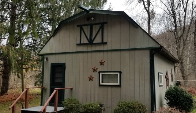 Cottage next to Pine Creek and the rail trail from Jersey Shore to Wellsboro.