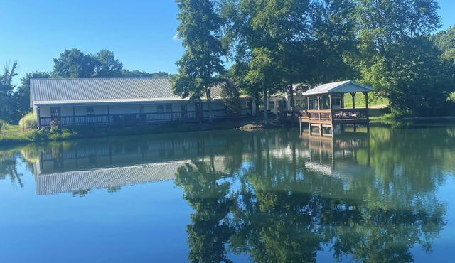 Country Home with Pond and Great Outdoor Space