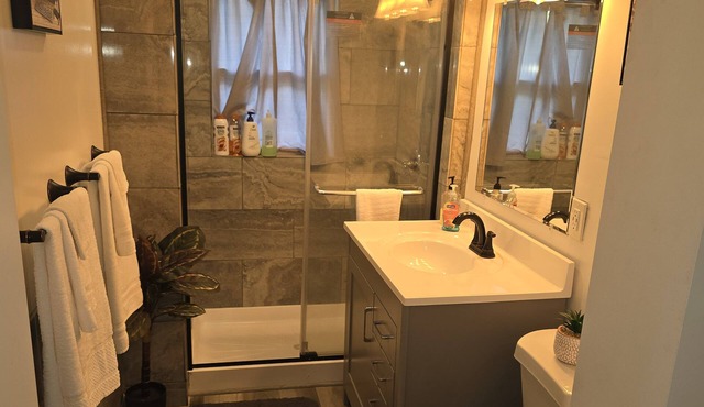 Cozy 2-bedroom newly renovated with balcony and updated kitchen and bath.