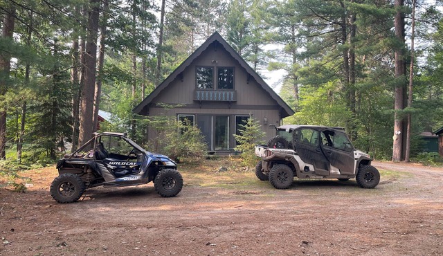Cozy A-Frame Chalet - on Bike Trail, UTV trail and close to town