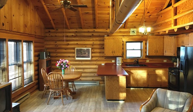 Cozy and peaceful 1-bedroom cabin with loft near peaceful Saint John, ND