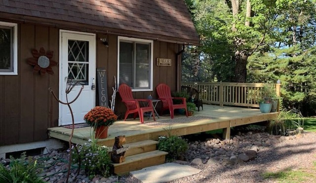 Cozy cabin on Nelson Lake in Hayward WI