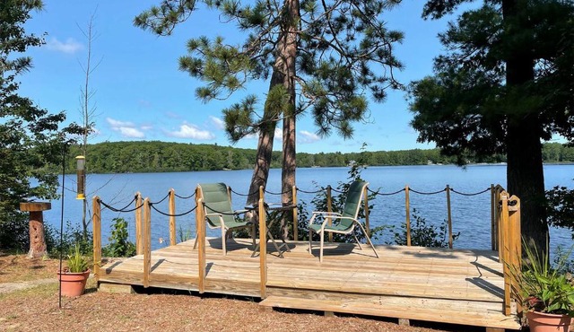 Cozy Interlochen Cabin w/Dock: 1 Mi to Bass Lake