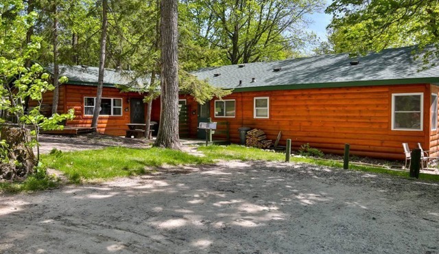 Cozy Northwoods Retreat - Steps from Private Beach