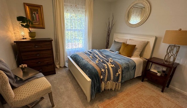 Cozy private bedroom in shared home in serene Fishers neighborhood