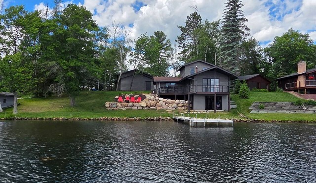 Crosslake Cabin on the Whitefish Chain - Little Pine Lake Dream Island Lake Home