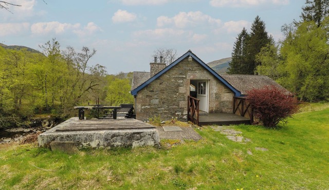 CULEARN MILL, with open fire in Balquhidder, Perthshire, Scotland