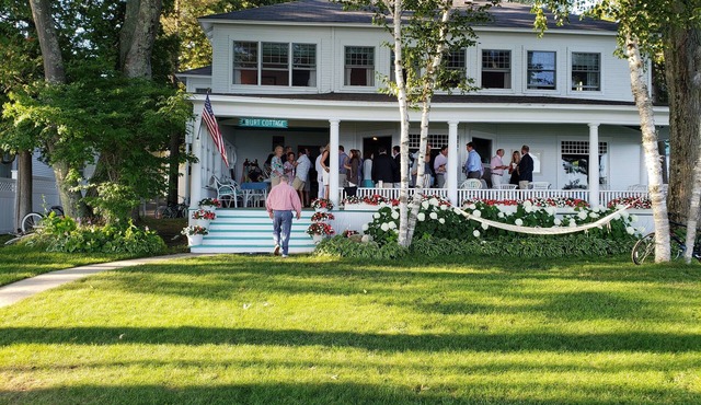 Delightful 11-bedroom cottage on the water in Harbor Springs.