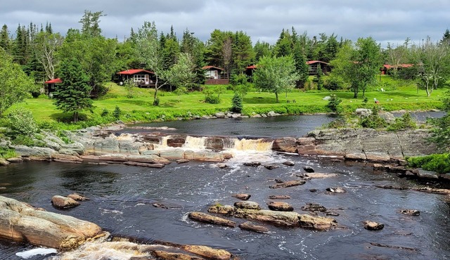 Deluxe Accessible King Chalet with River View Deck