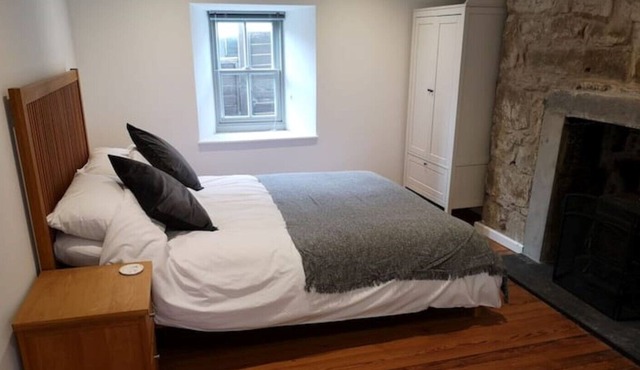 Dilkusha cottage within heart of Findhorn village.