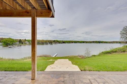 Dock + Patio! Waterfront Home on Wolf Lake