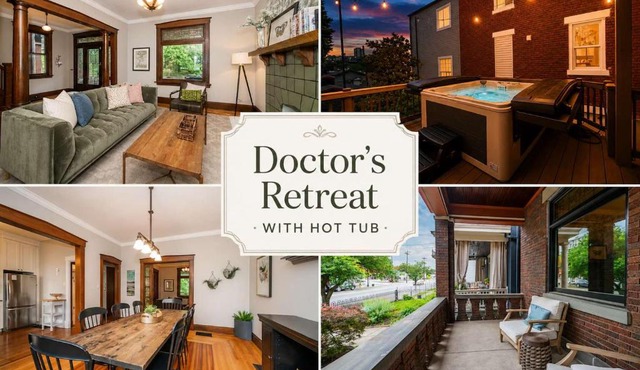 Doctors Retreat with Hot Tub