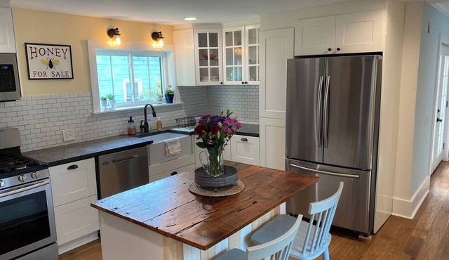 Downstairs Unit | Main-Level Kennebunk Vacation Rental with Private Deck