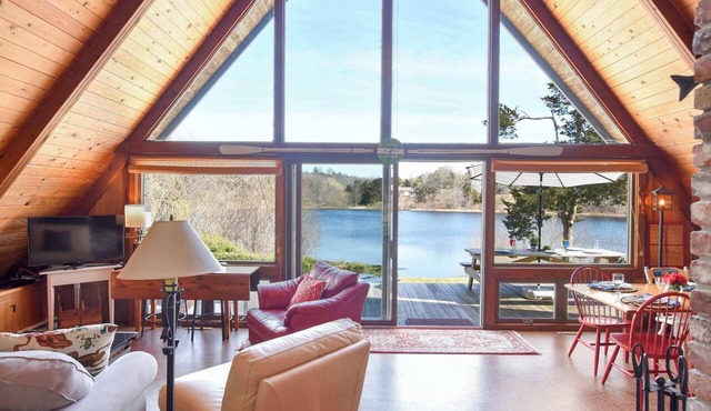 Dream Waterfront A-Frame in Orleans!