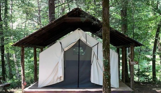 Dreamy Glamping Tent Near Conley Bottom
