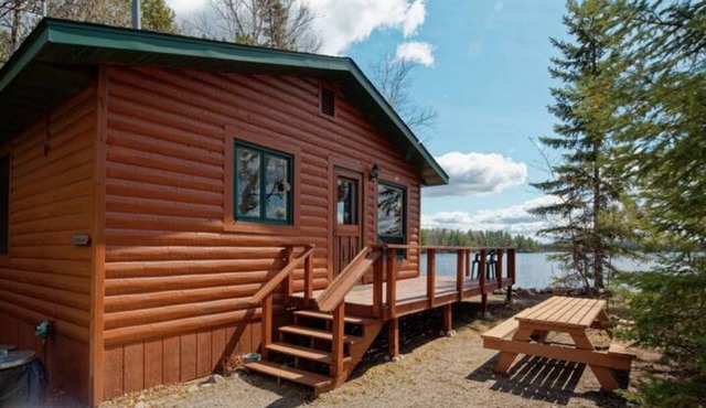 Elbow Lake Lodge: Sunswept 3BR/1BA Lakefront Cabin
