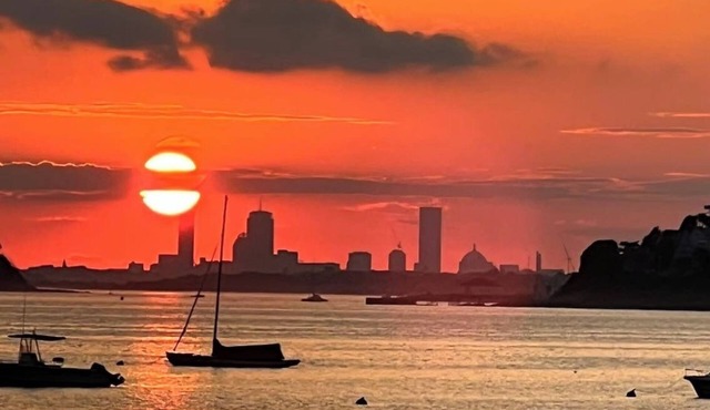 Enjoy Gorgeous Sunsets From Your Waterfront Beach House.