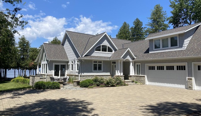 Enjoy Nightly Sunsets at this Gorgeous Door County Waterfront Home