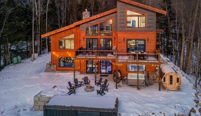 Epic Views, GameRm+Theatre, HTub, Sauna, 9mi Sunday River