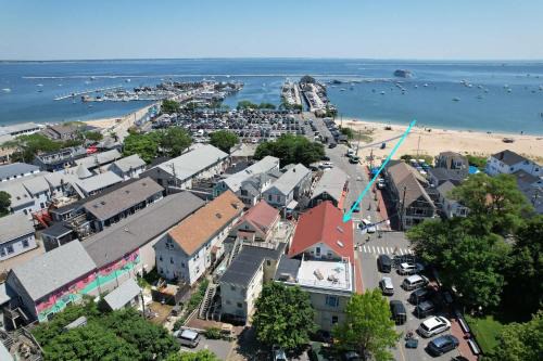 Expansive Deck with Waterviews and views of Ptown Monument