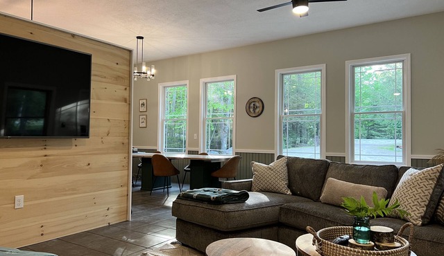 Expansive Retreat - All-Season Contemporary Farmhouse [Lakes & Mountains]