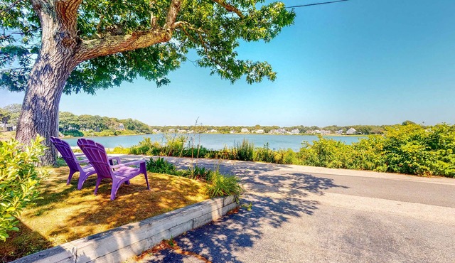 Family Friendly Falmouth Beach House with Ocean Views and BBQ Grill
