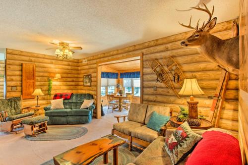 Fish & Hike: Wooded Cabin 9 Mi to Lake Nebagamon!