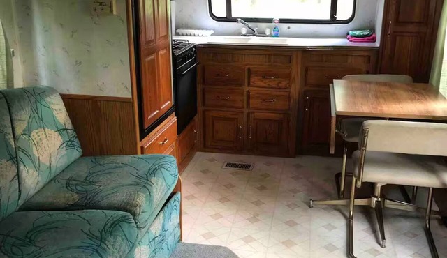 Forest campground! 1 BR RV with Bath house