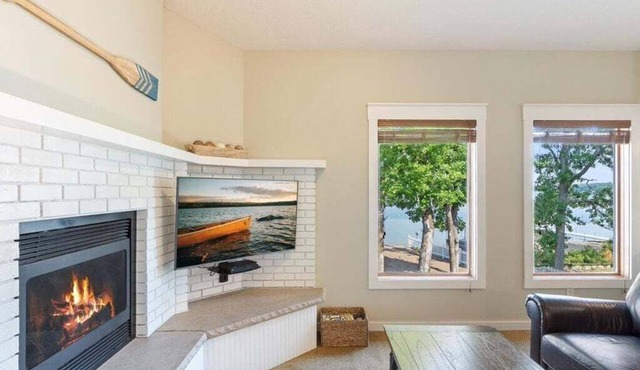 Front Row Seat to Gull Lake Beach | Waterfront Condo