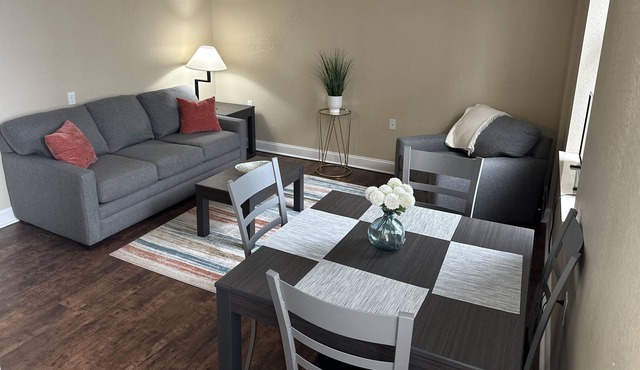 Fully Furnished 1 Bedroom Apartment.