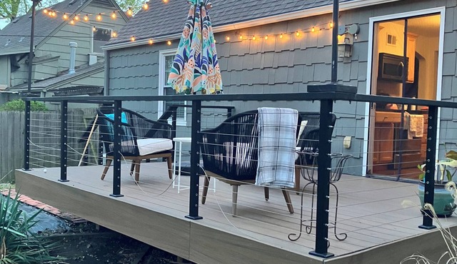 Game Day HQ + Chill Deck Near Stadium