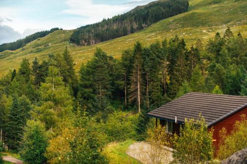 Gamekeeper Lodge loch and mountain view free wifi