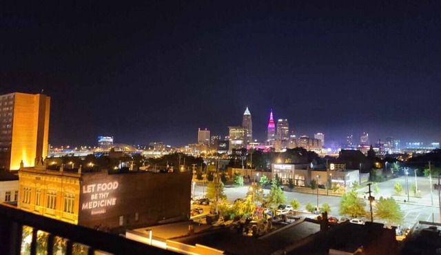 Gorgeous Penthouse overlooking Cleveland skyline!