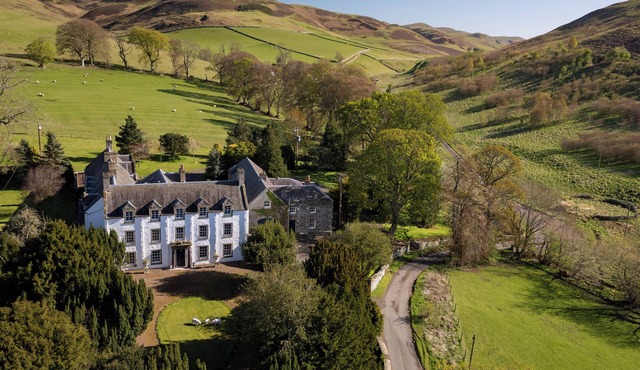Gorgeous Royal Historic Lodge in the lush Scottish Borders of Scotland.