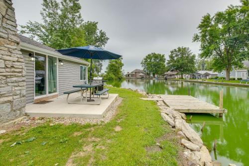 Grand Lake Cabin w/Private Dock in St Marys!