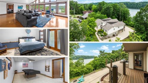 Grande Villa – Lake Cumberland View Hot Tub Game Room Walk to Boat Ramp ➠ 389