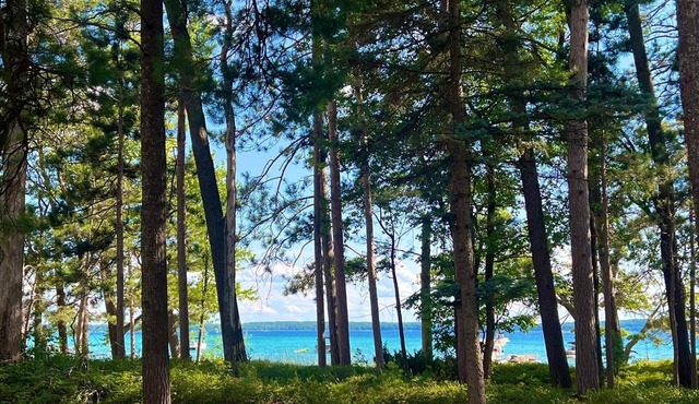 Higgins Lake Waterfront. Clean! Updated! Private Dock, Sandy Beach, boat mooring